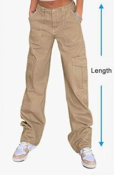 Khaki Cargo Pants - Image 8