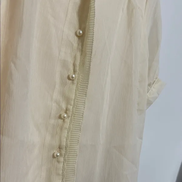 Rihoas Cream Pearl Button - Image 8