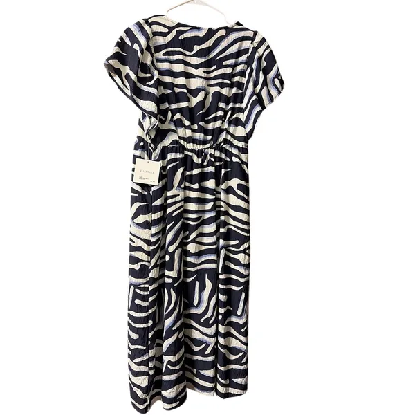 Ellen Tracy V-Neck Flutter Sleeve Dress size Small NEW - Image 3