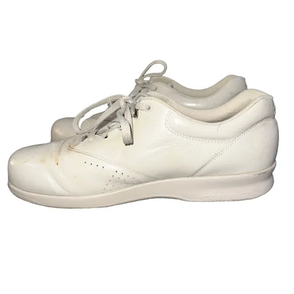 SAS Free Time Womens 8N Walking Sneakers White Lace Up Tripad Support Comfort‎ - Image 9