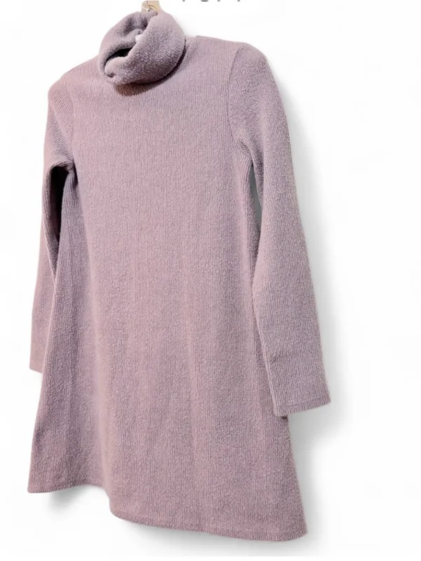Lulus Women’s Alaina Dusty Lavender Long Sleeve Turtleneck Sweater Dress Size S - Image 10