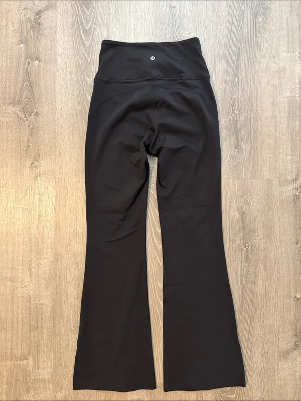 Lululemon 6 Groove Super High Rise Flared‎ Nulu Pant Workout Athletic Legging - Image 2