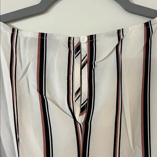 Hayden Multicolor Striped Romper - Image 7