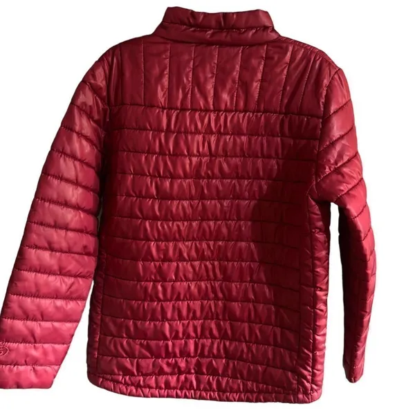 Vintage Slalom Quilted Lightweight Puffer Jacket Size Small Red - Image 5