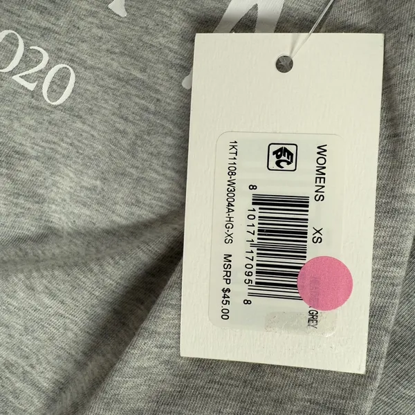 Halfdays Hike‎ Club T Shirt Womens XS Gray Graphic Tee Short Sleeve New - Image 6