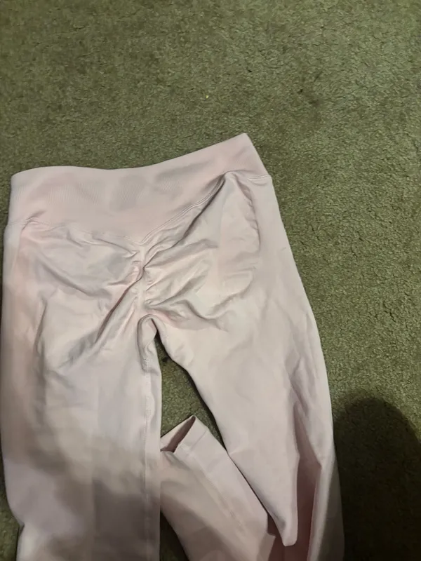 Light Pink Butt Scrunch Leggings Amazon - Image 4