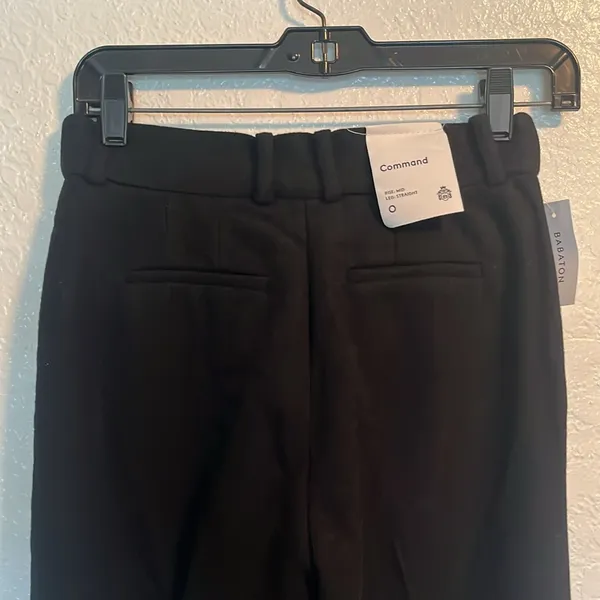 Aritzia Command Black Straight Leg Pants - Image 9