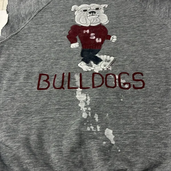 MSU Bulldogs Sweatshirt Size Large - Image 3