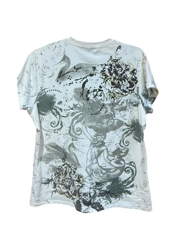 Cream Gold Women's Tee Size 2X - Image 3