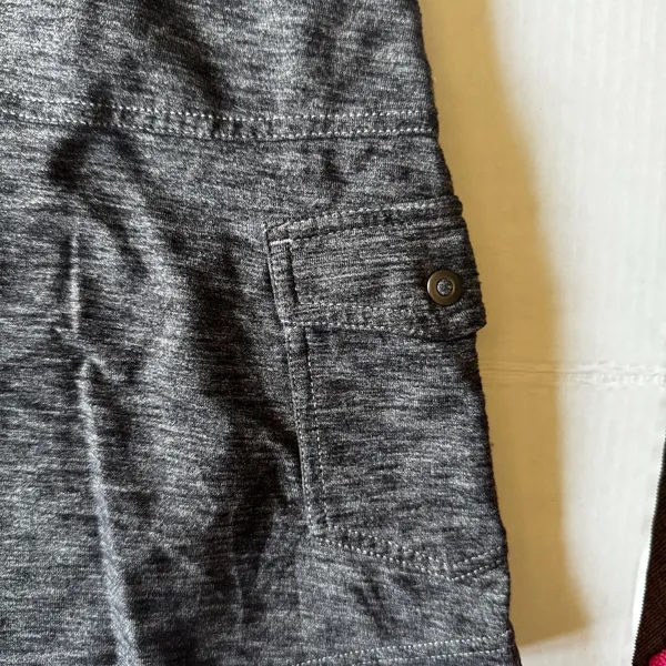 Kuhl Mova Cargo Skort Skirt Dark Heather Gray Women's Size Small - Image 6