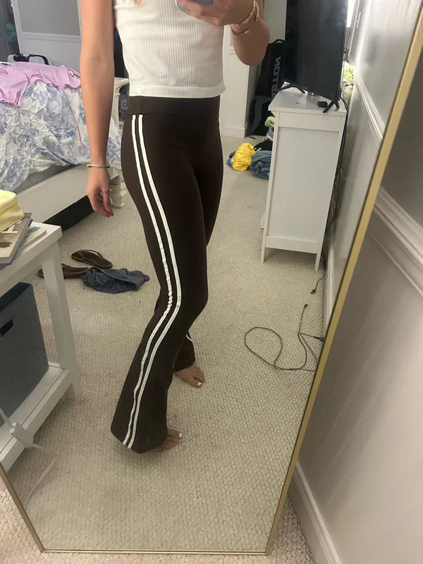 Brown Splits59 Flare Leggings - Image 2