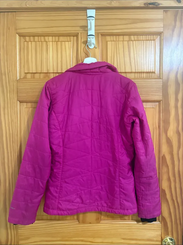 Columbia Size Small Vintage Y2K Pink Winter Jacket - Image 5
