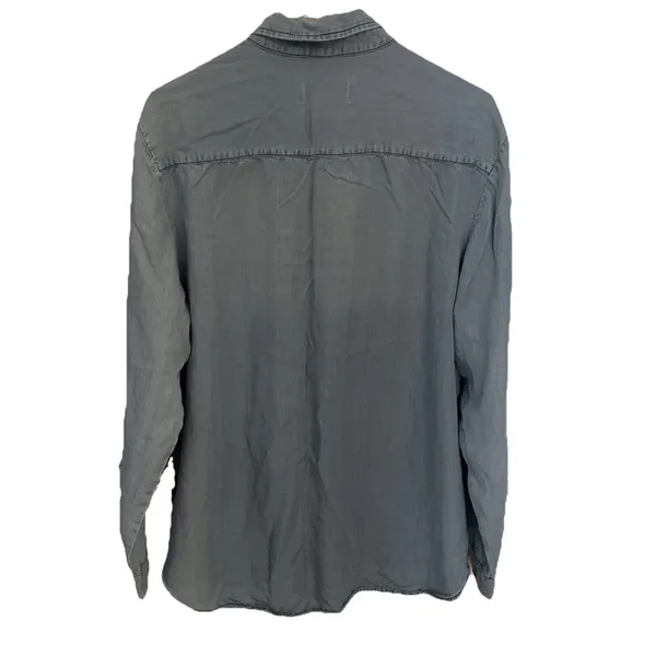 Stoosh Vintage Denim Button Up Top Women’s M Long Sleeve Western Cowgirl‎ Shirt - Image 2