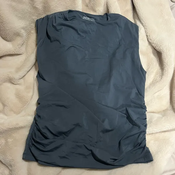GRAY Abercrombie Modal collection Drape tank - Image 2