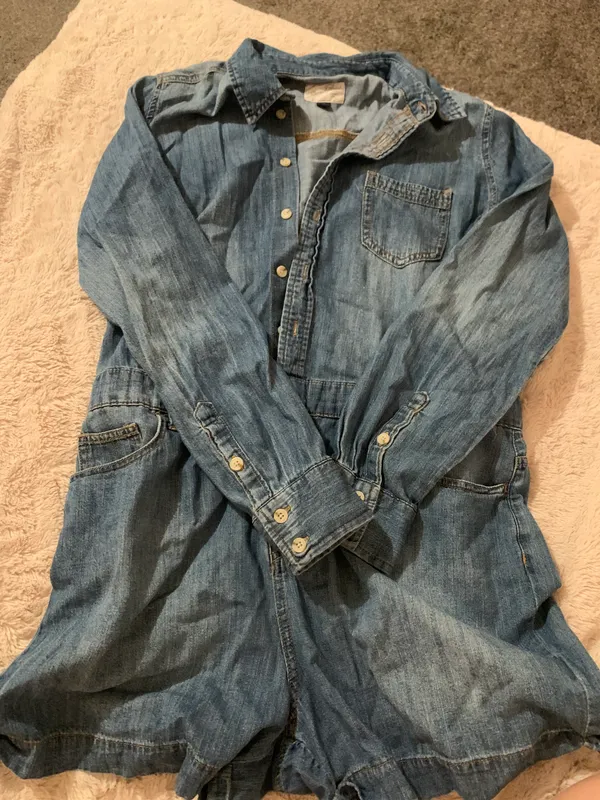 Universal Threads Denim Romper - Image 4