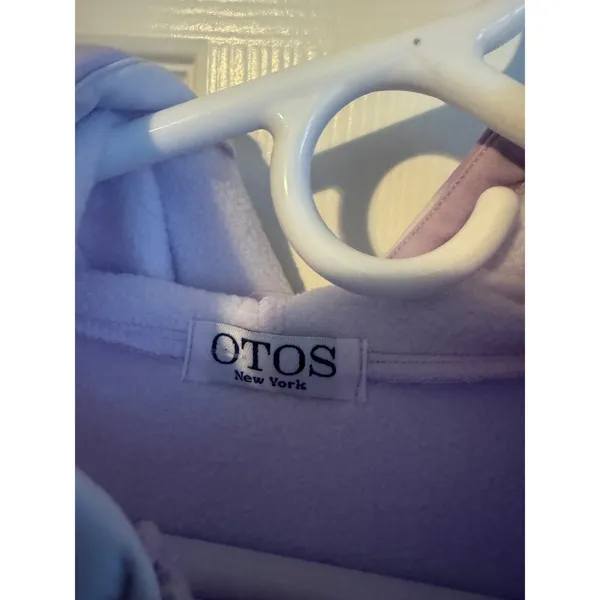 OTOS New York‎ Tie Dye Cropped Zip Hoodie Jacket Small NWT Buttery Soft Stretch - Image 6
