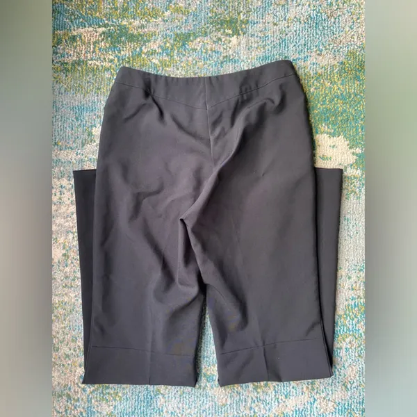 Krass&co Vintage Y2K NY&Co City Stretch black bootcut seamless dress pants, size 8 tall - Image 6