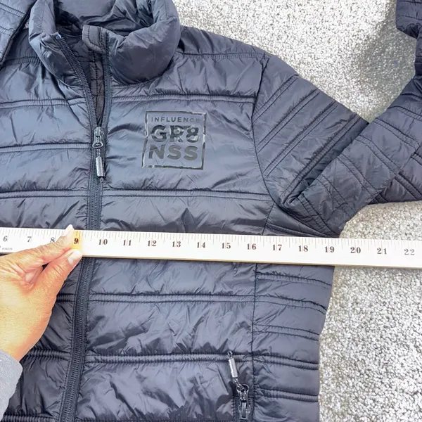 StormTech Performance Womens M Black Puffer‎ Jacket Full Zip Packable Gorpcore Size M - Image 6