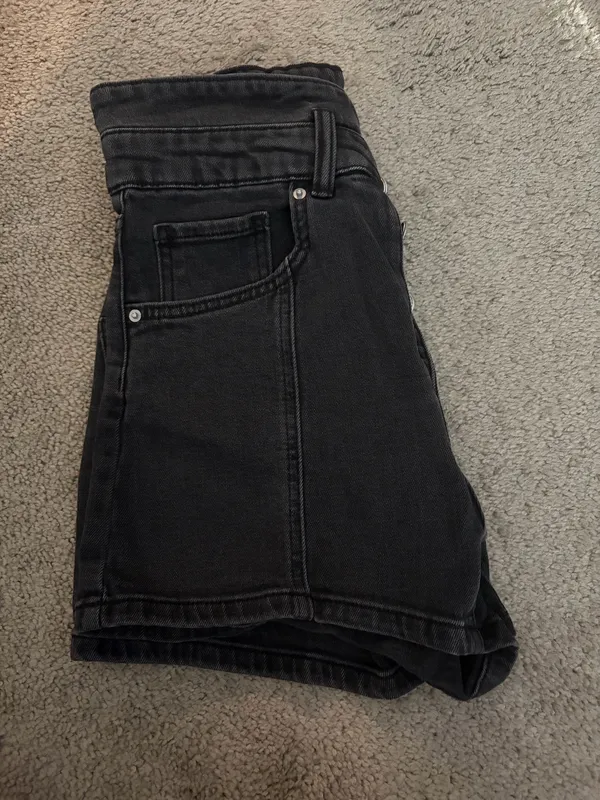 High-Waisted Wild Fable Shorts Denim - Image 3