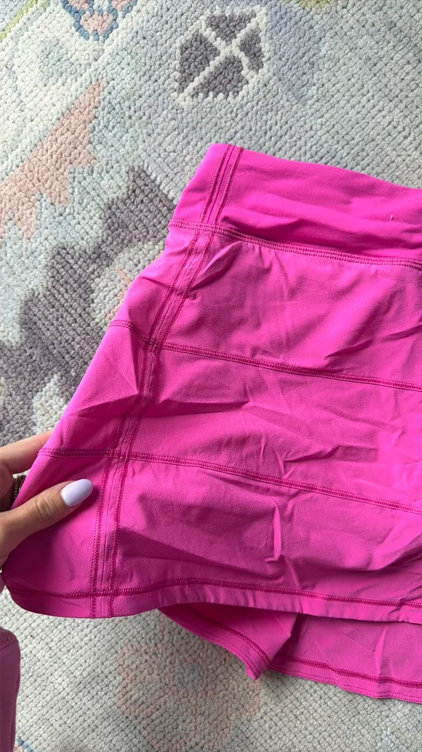 Lululemon Pink Tennis Skirt - Image 2