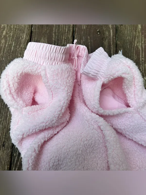 Hippie Rose Women’s Ballet Slipper Cozy Sherpa Joggers,Casual Loungewear|Size:L - Image 9