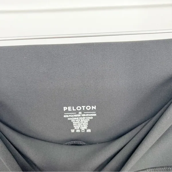 Peloton Show Up High Rise Leggings‎ Women's Size M Black Activewear - Image 9
