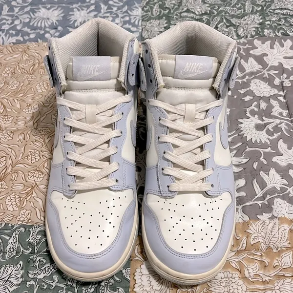 Nike Dunk High Sail Football Grey Nike High-Top Sneakers Size 8 - Image 8