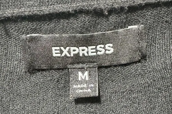 Express Women Black Long Sleeve Shrug Cardigan Size M - Image 2