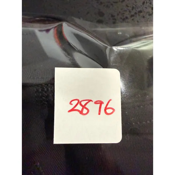 Lululemon‎ Run Inspire Crop II Black Leggings Ruched Pockets Size 6 W5638S - Image 7