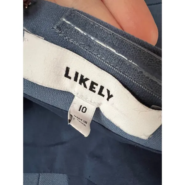 LIKELY Strappless Dress Size 10 Blue‎ Mini Womens - Image 5