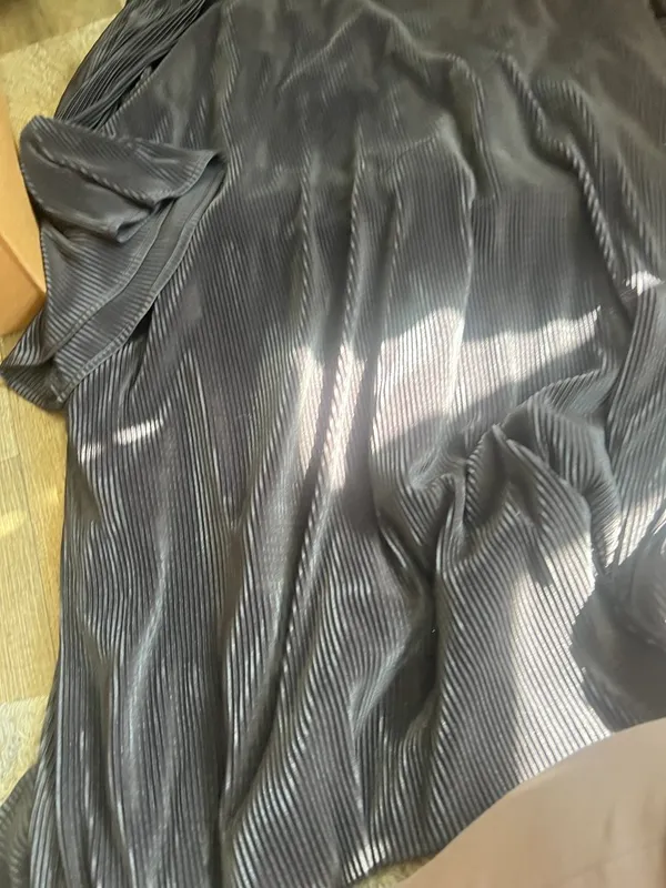 Victoria Dunn black pleated dress‎ size XS - Image 4