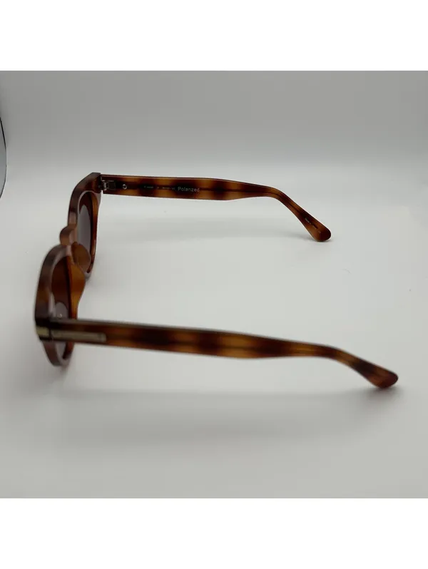 Cole Haan Polarized Tortoise Round Sunglasses - Image 5
