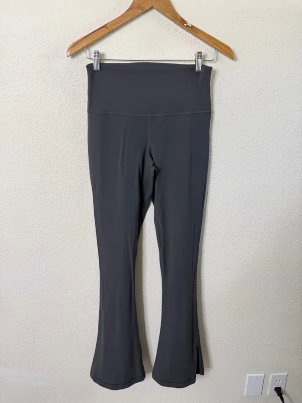 Lululemon‎ Align High-Rise Mini Flare Pant Dark Olive Womens Size 8 - Image 2