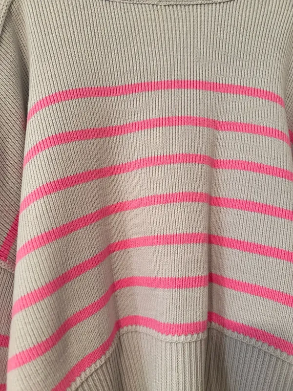 Free People Stripe Easy Street Crop Sweater | XL - Image 5