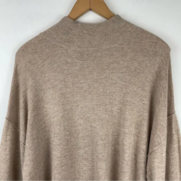 ATM Anthony Thomas Melillo Mock Neck Wool Cashmere Sweater Sz Small - Image 16