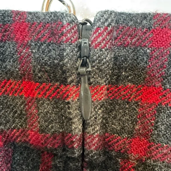 Gap Tartan Plaid Mini Skirt Wool Blend Lined Size 2 - Image 6