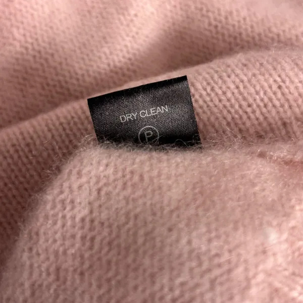 360‎ Cashmere Crop Sweater Pink Small - Image 9