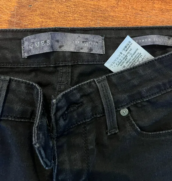 Guess Black Skinny Jeans - Image 2