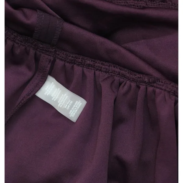 Tommy Hilfiger Womens 3/4 Sleeve Ruffled Hem Dress A3IC15MD Aubergine Purple 10 - Image 4