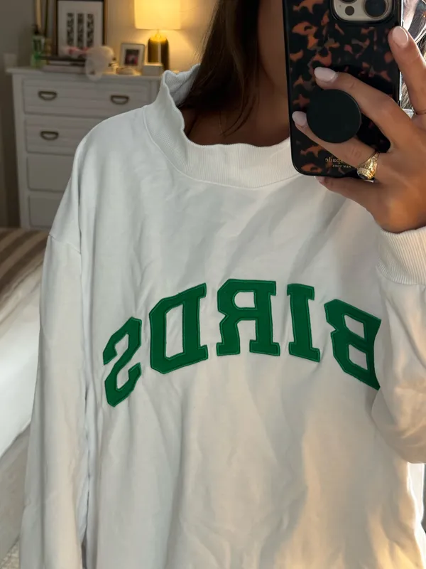 Eagles Lightweight Mockneck Sweatshirt - Image 3