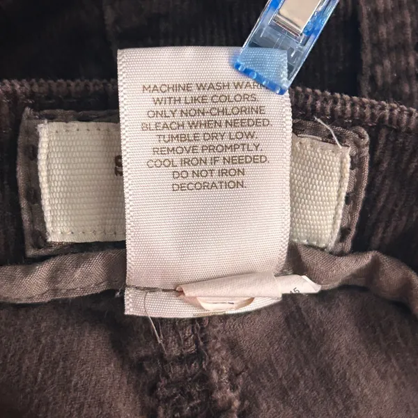 Corduroy Bootcut Pants Chocolate‎ Brown 8 - Image 7