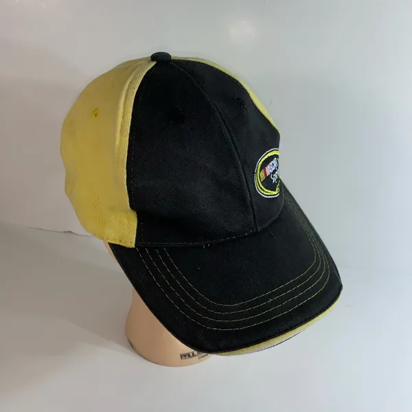 NASCAR Sprint Cup Series Hat Cap Black Yellow Gold Octagon Racing Champions - Image 6