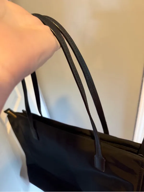 Black Kate Spade New York Blake Avenue Taden Nylon Tote Bag Purse Handbag - Image 9
