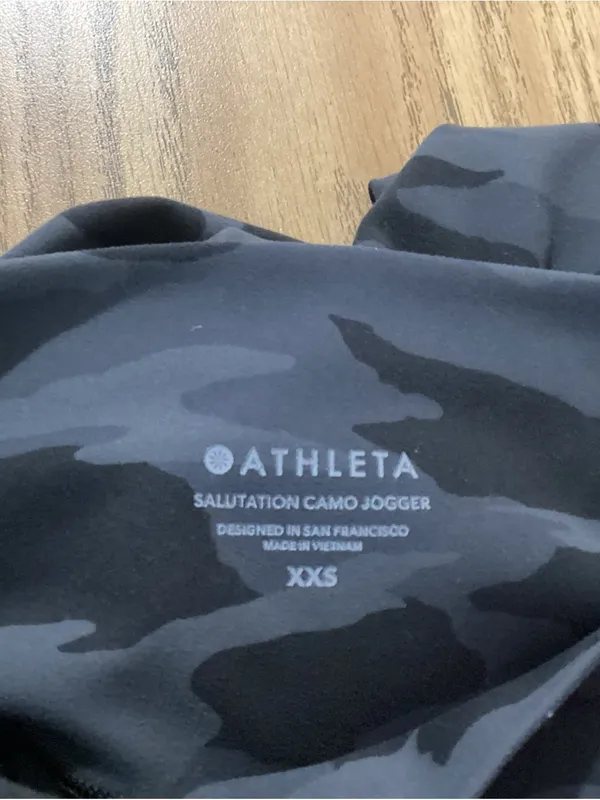 Athleta Salutation Camo Jogger Size XXS - Image 6