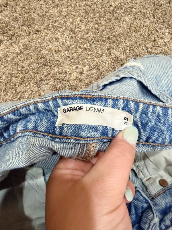 Garage Jean Shorts - Image 3