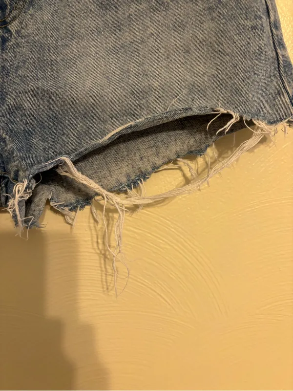 Lovers and Friends Jack High Rise Cut Off Denim Shorts 30 - Image 8