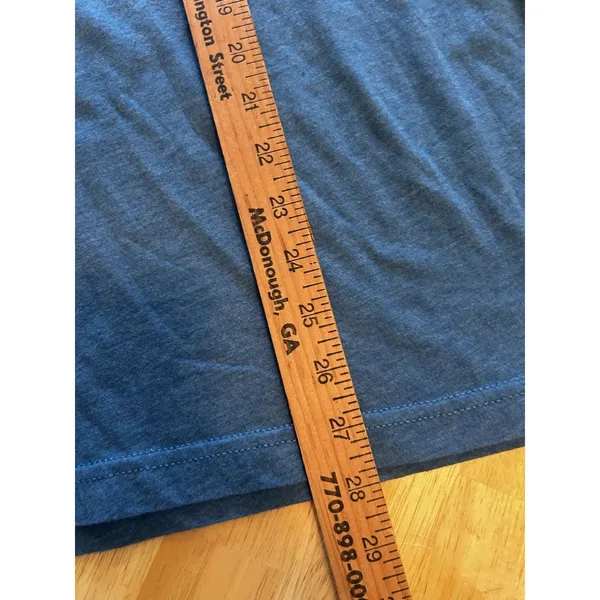 Be Kind To Everyone Smiley Face Graphic Tee Blue Bella Canvas Unisex Size Large - Image 8