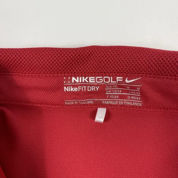 Nike Golf Polo Shirt Womens Medium Sanctuary Cat Island SC Long Sleeve Dri-Fit - Image 4