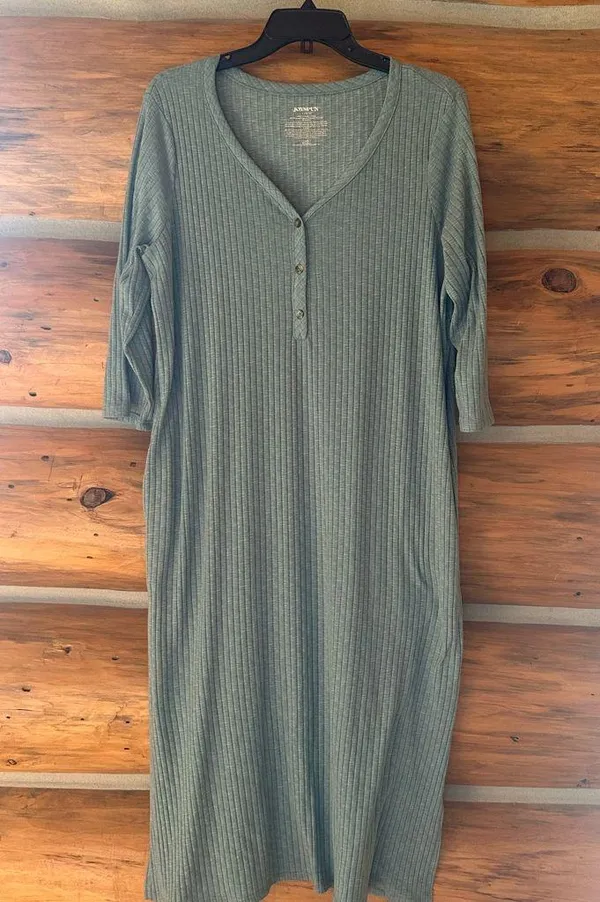 Joyspun Lounge Pajama Dress Size L - Image 2