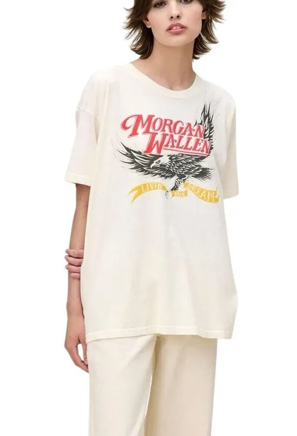 DAYDREAMER Morgan Wallen Livin the Dream Merch Tee Size M New w/o Tag MSRP $85 - Image 3